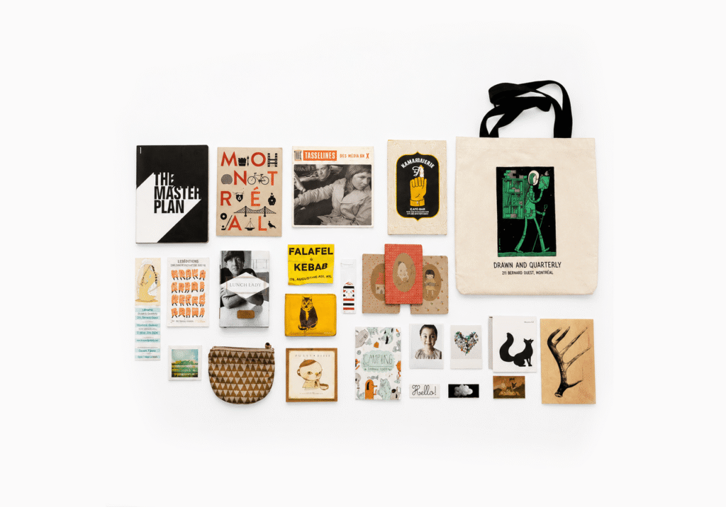 Collection of travel flyers, brochures, museum guides, and printed graphic design materials.
